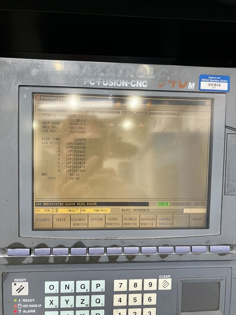 Vertikální obráběcí centrum MAZAK FJV 60/120
