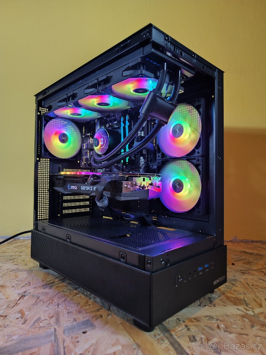 Herní PC: RTX 3090, Ryzen 7 x3d, 32Gb ram, 1Tb M.2, ZÁRUKA