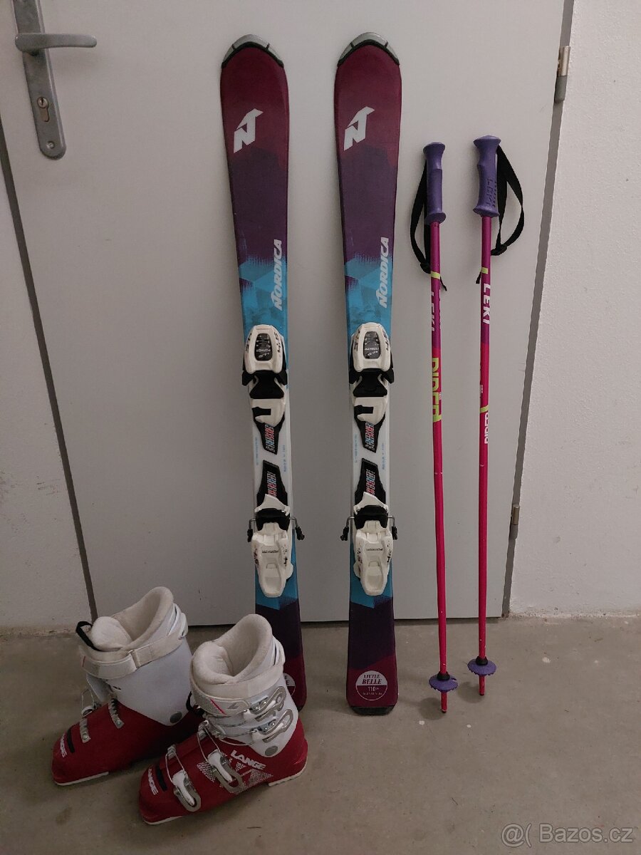 Prodám dětský lyžařský set