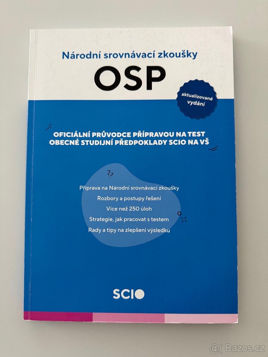 SCIO testy OSP, ZSV, Matematika NOVÉ