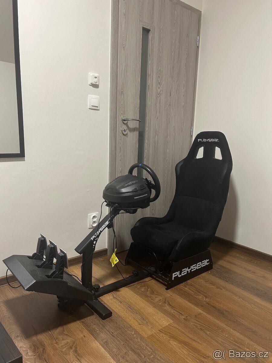 Prodám kompletní závodní simulátorový set vhodný na PC nebo