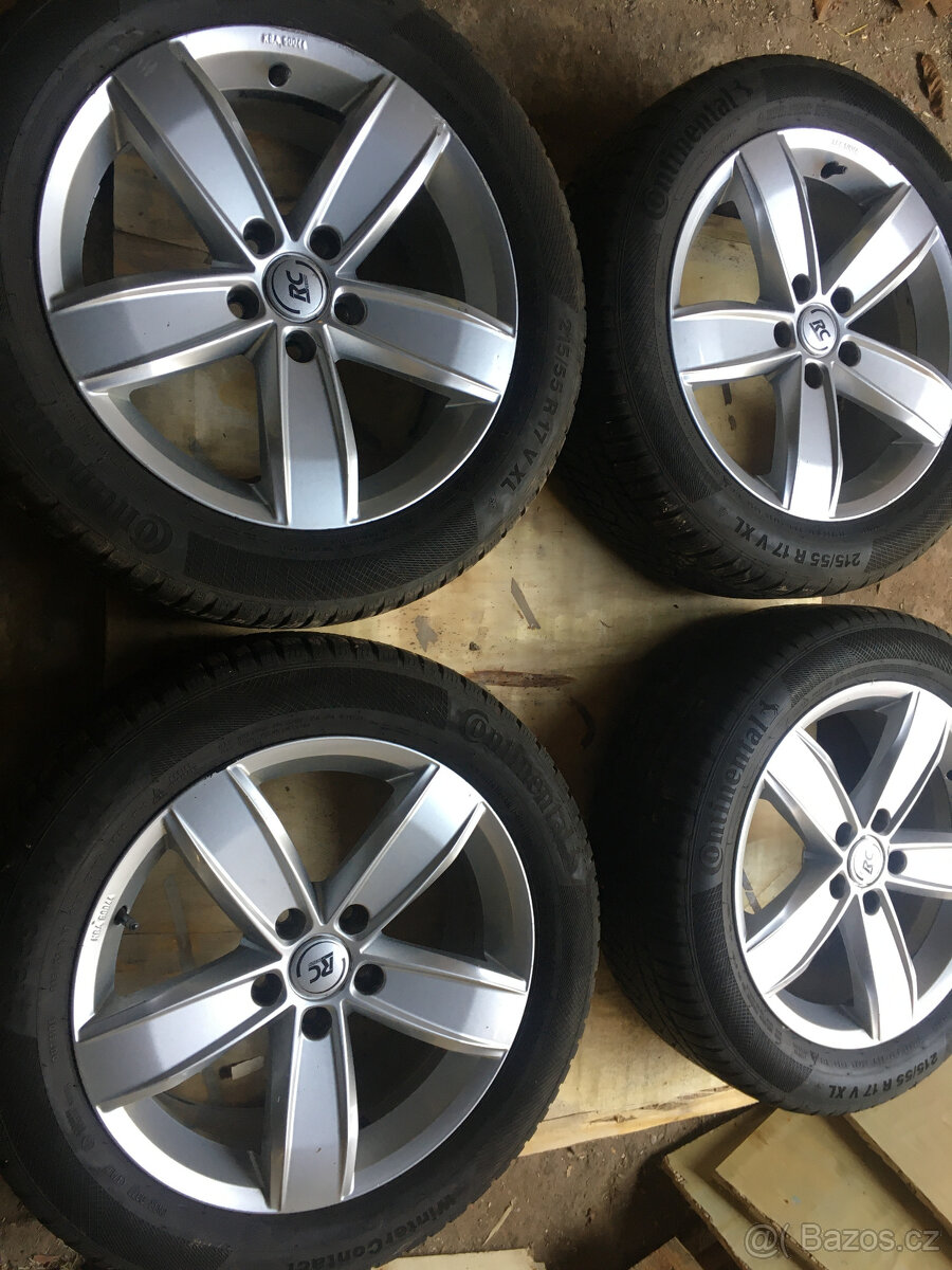 alu orig kola VW 5x112, passat superb