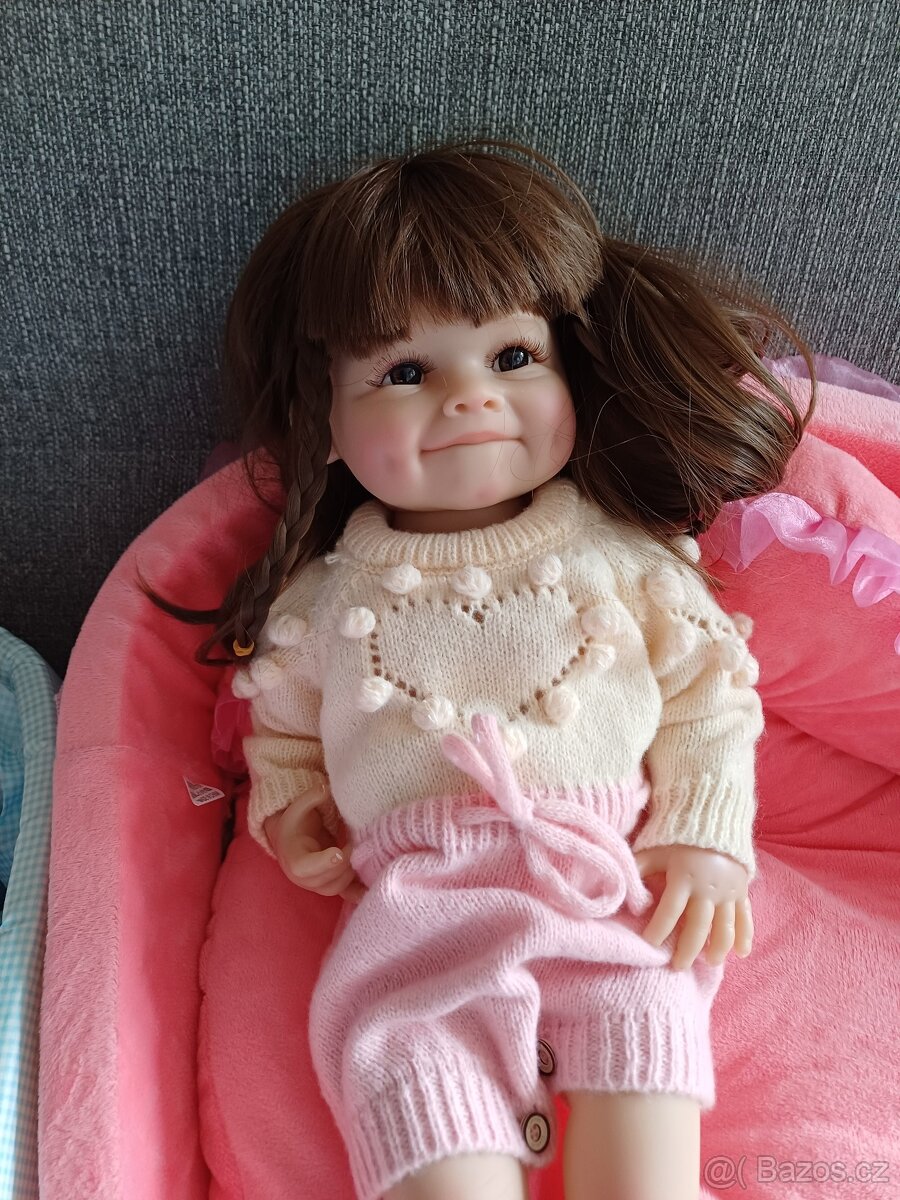Nová realistická panenka reborn vinyl