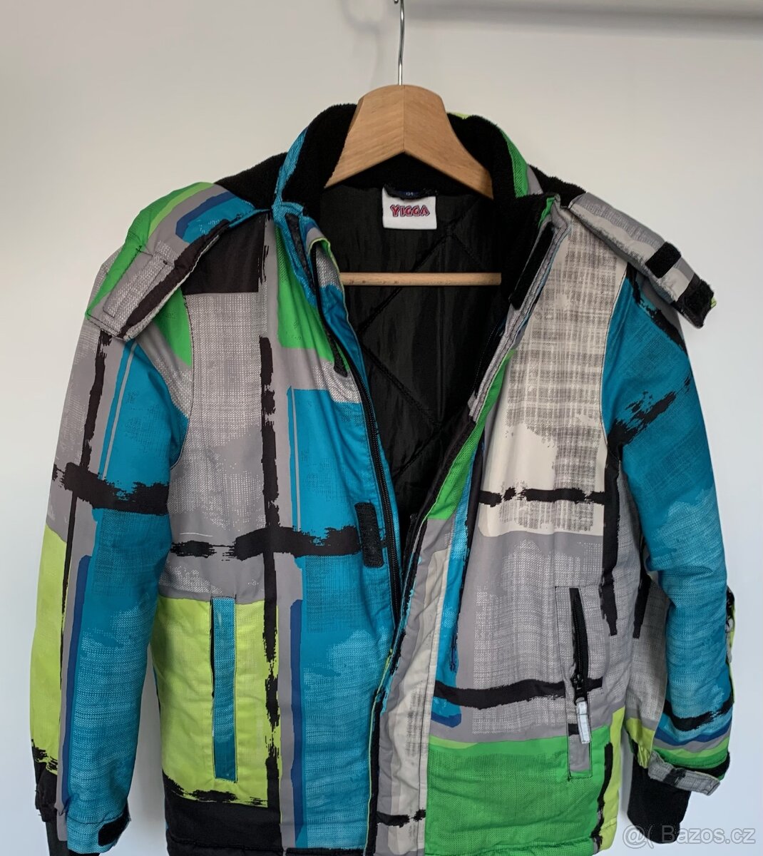 Dětská zimní bunda zn. Yigga vel. 134