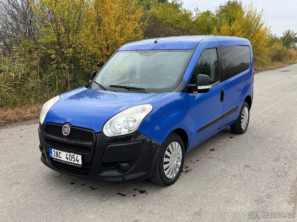 Fiat Doblo 1.4T 88kw CNG, rv2012,NOVÁ STK,VESTAVBA NA SPANÍ