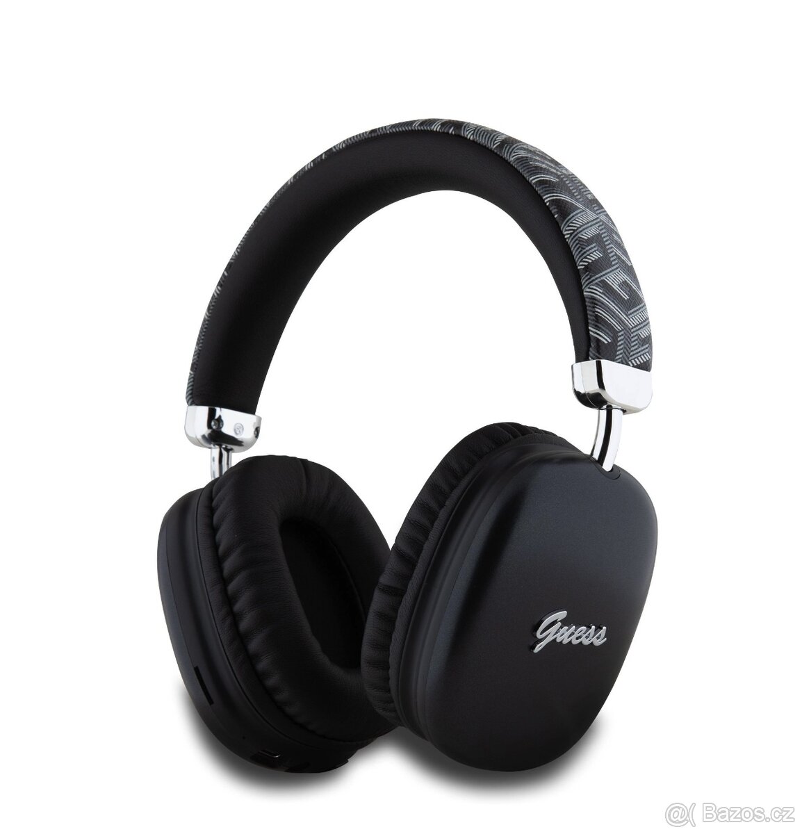 Bezdrátová BT sluchátka Guess G Cube Script Logo Black