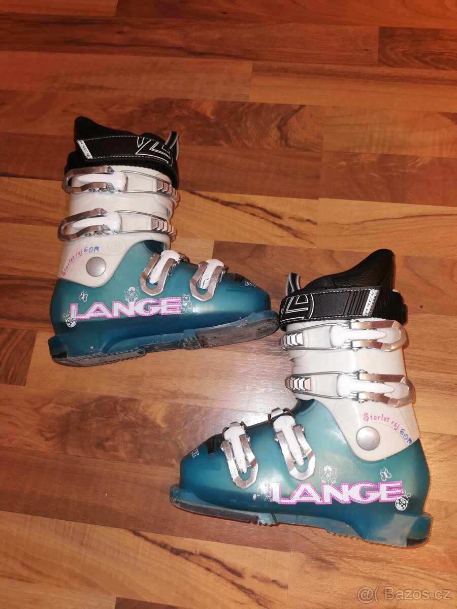 Lyžáky zn. Lange, typ Starlet 60