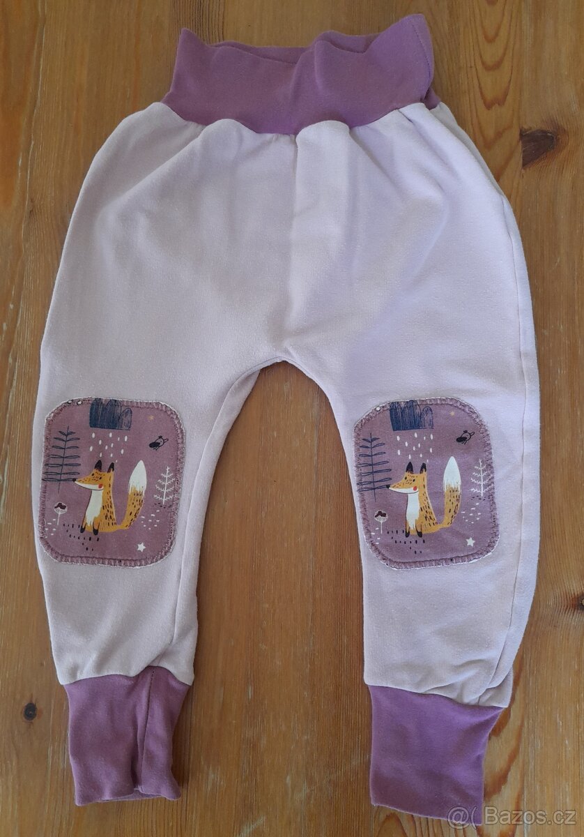 Dětské baggy tepláčky rostoucí, vel. 86/98