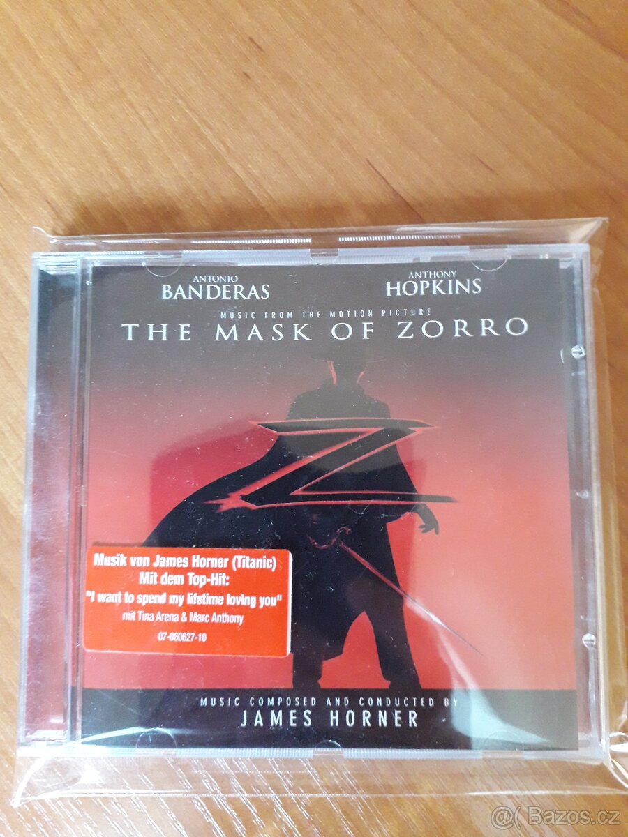 Zorro: Tajemná tvář (soundtrack - 1CD) The Mask of Zorro