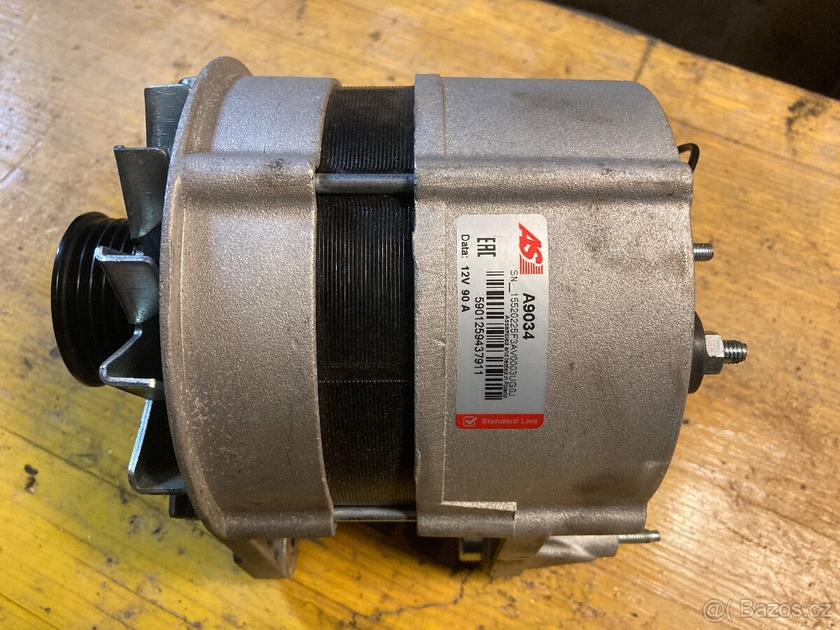 Zánovní alternátor Škoda Felicia 1.3 MPI 90A s posilovačem