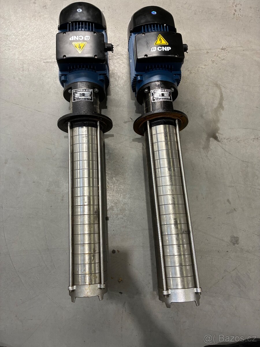 Ponorné vícestupňové odstředivé čerpadlo