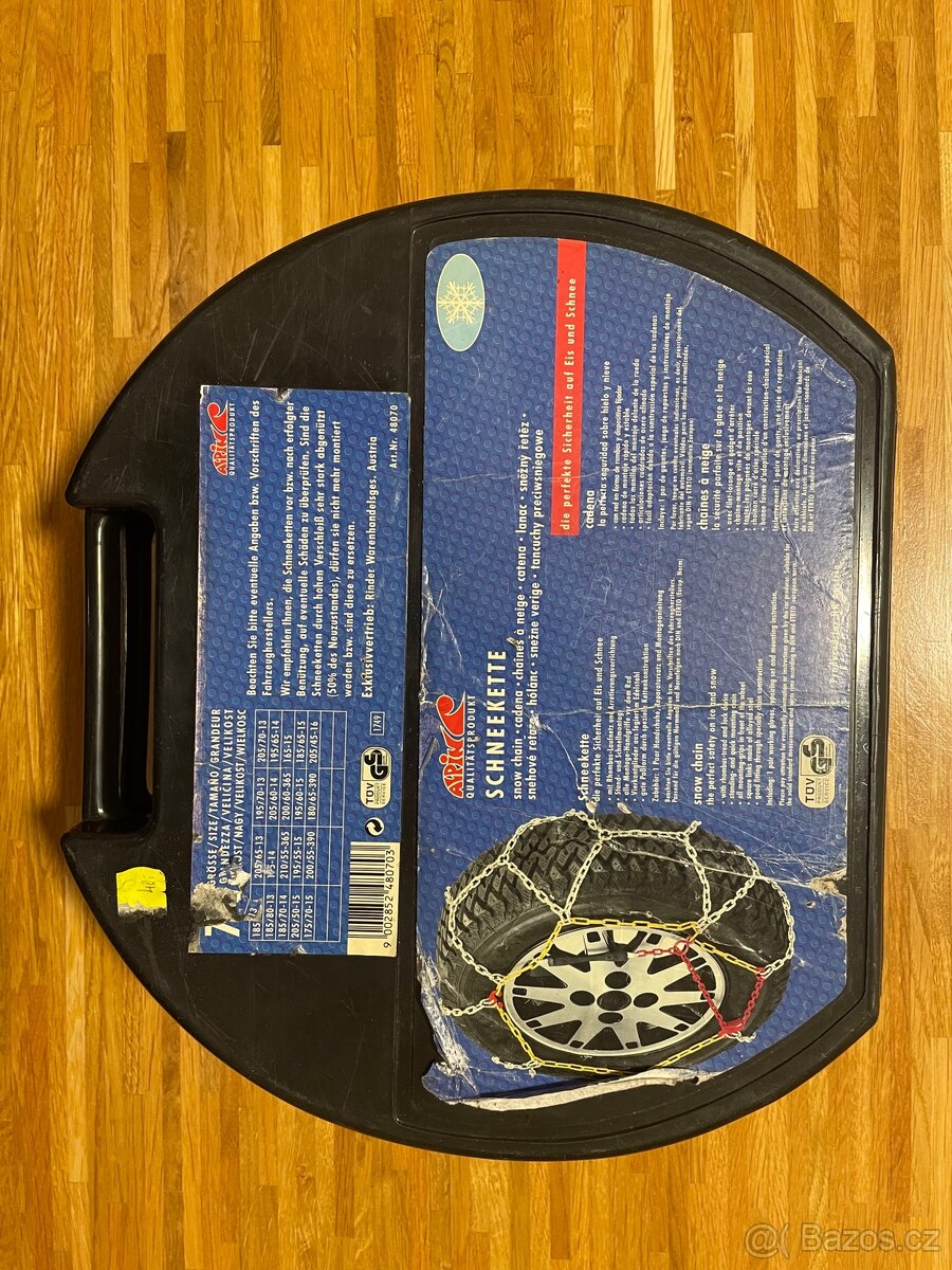 sněžné řetězy na auto