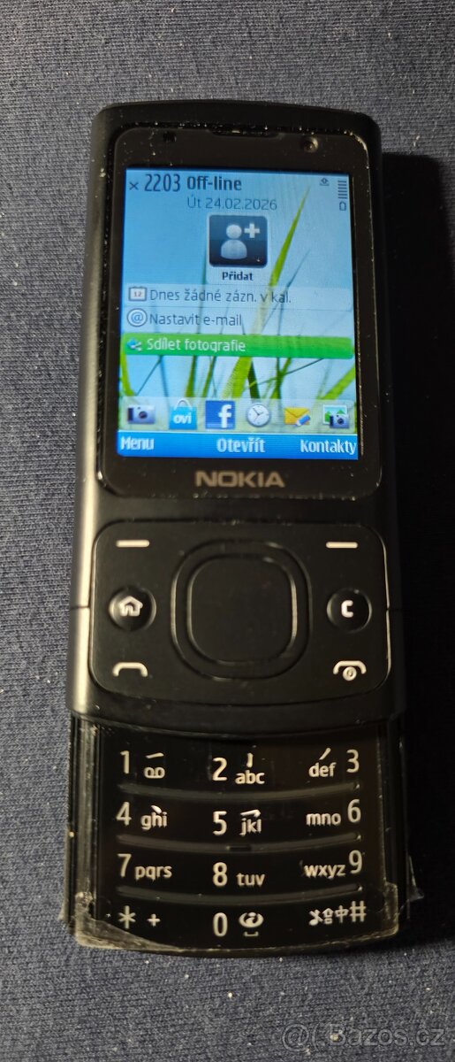 NOKIA 6700 SLIDE BLACK