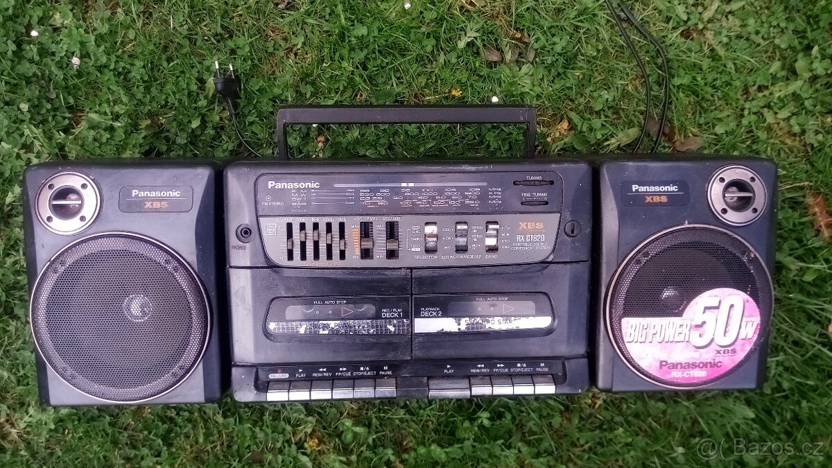 Retro kazeťák PANASONIC RX-CT 820