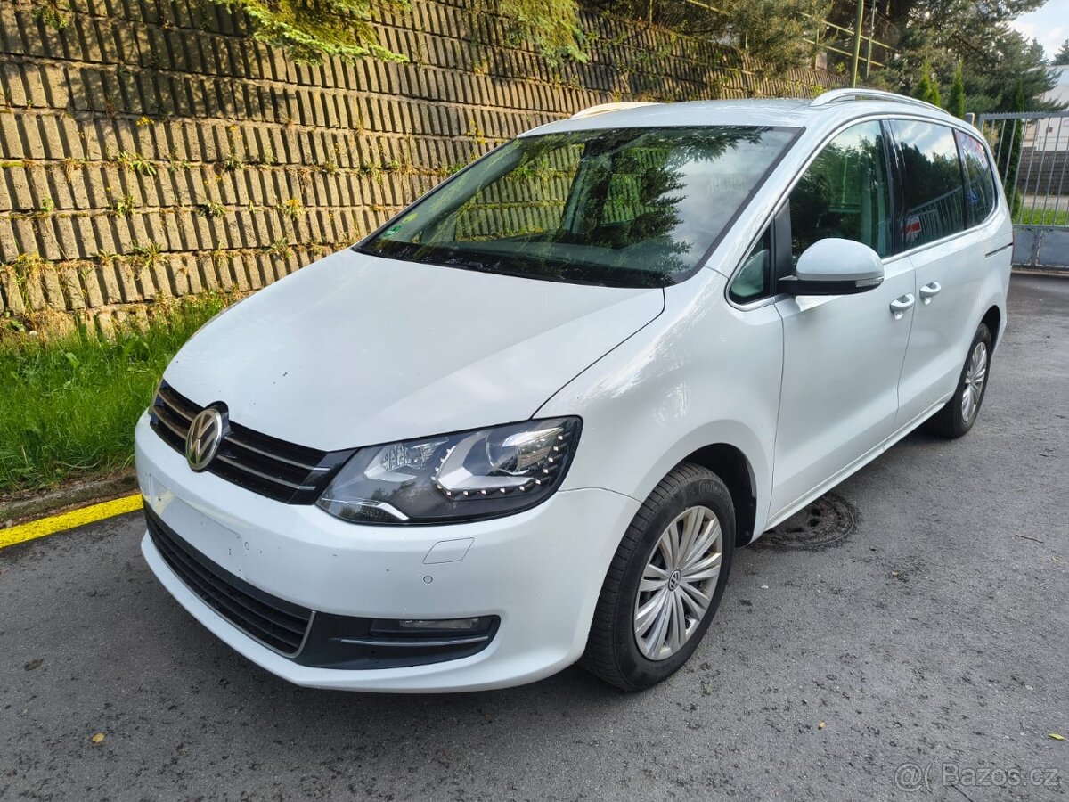 VW Sharan 2.0 TDI 110KW DSG , 7- míst