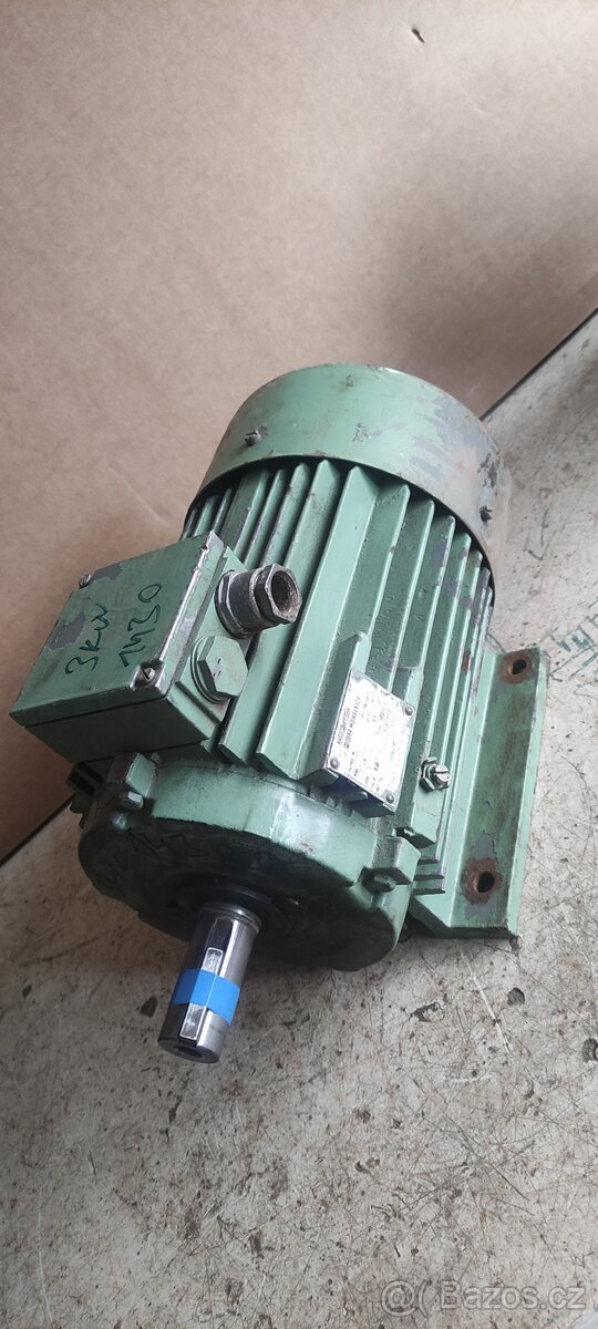 elektromotor MEZ Mohelnice 3kw/1420 ot./min