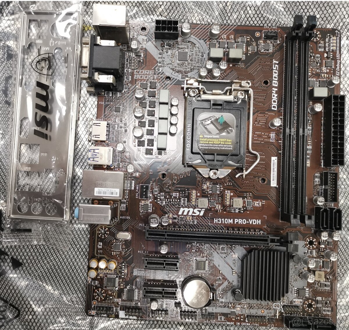 LGA 1151 nová zákaldná doska MSI H310M PRO-VDH