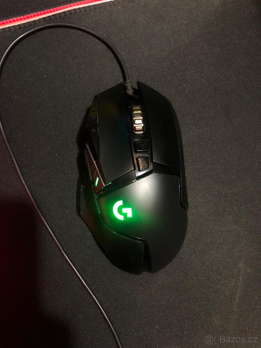 Logitech G502 Herní, černá myš