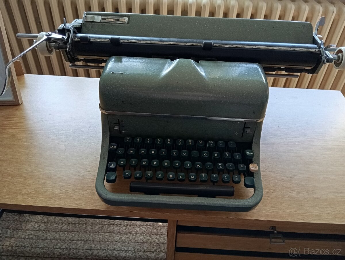 psací stroj, sběrateli