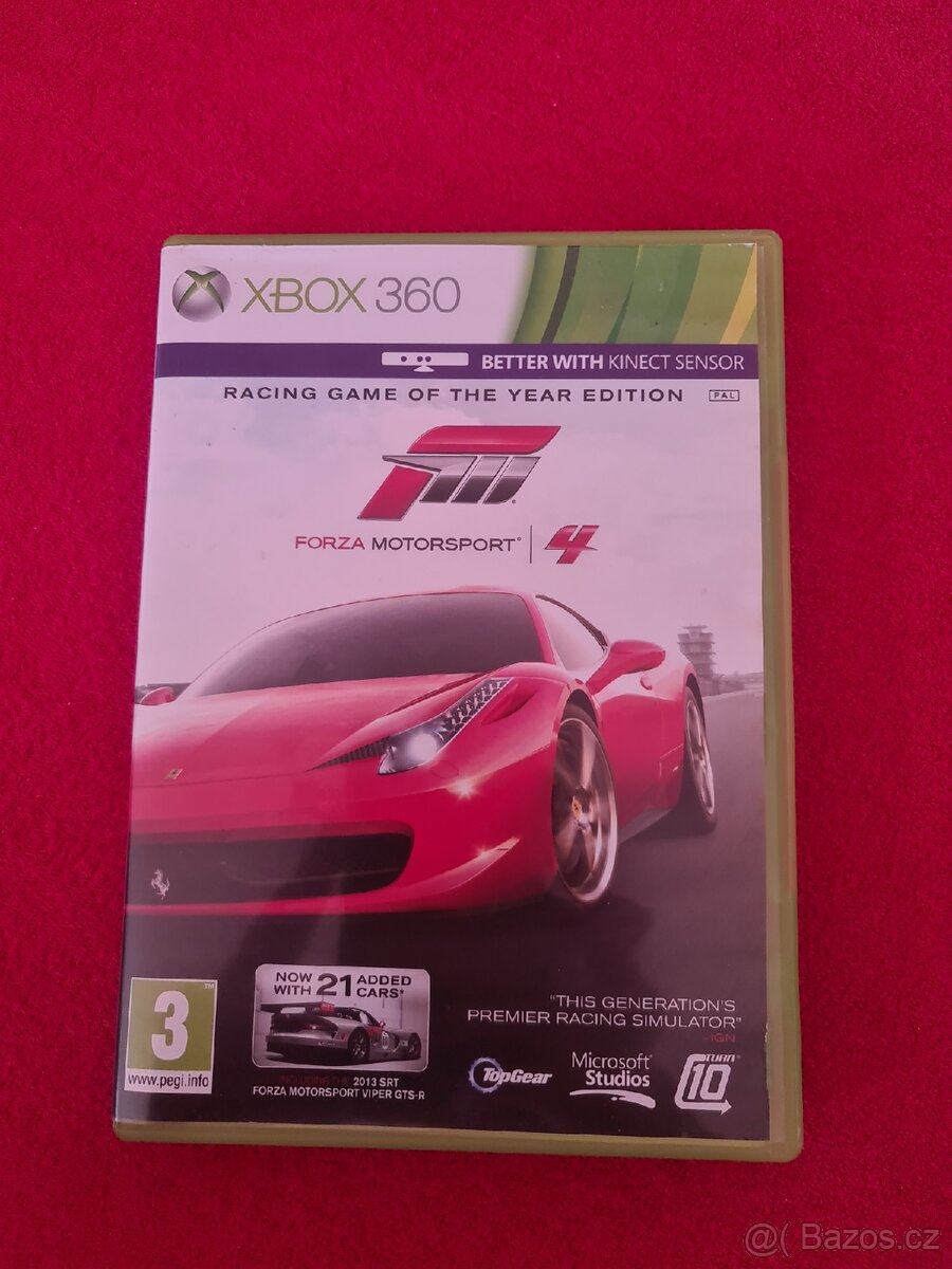 Forza Motorsport 4 cz s bonusy