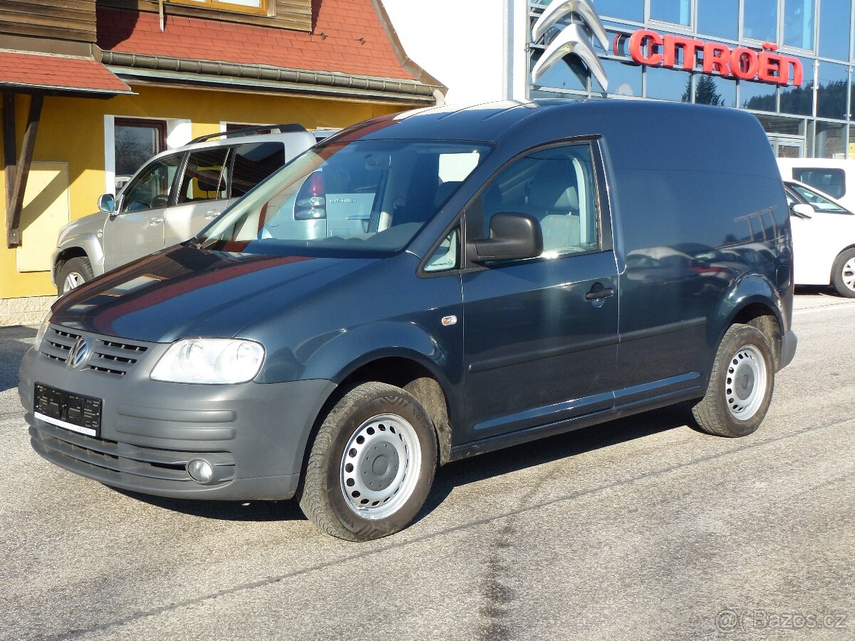 ⭐⭐⭐VW Caddy VAN 1,9TDI 77KW 2míst⭐⭐⭐