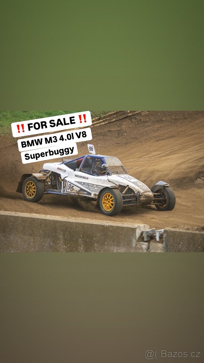 Superbuggy autocross bmw m3 v8 4.0
