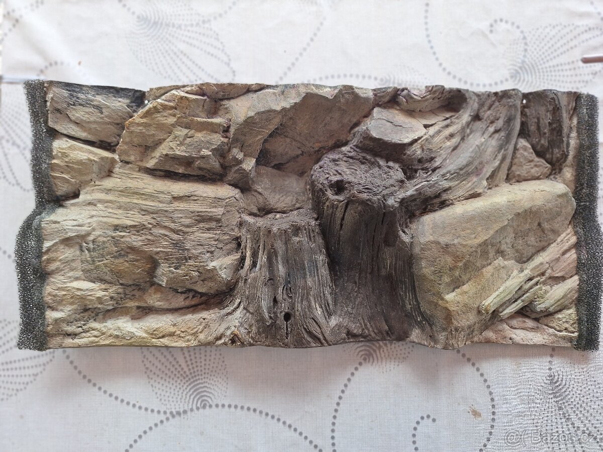 3D pozadí do akvária 60x30 cm