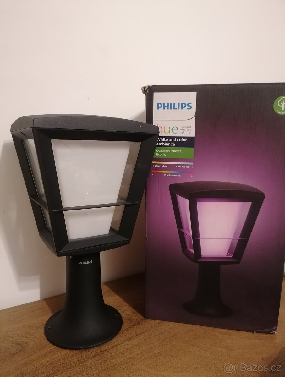 Venkovní svítidlo lampa Philips Hue Econic