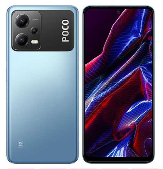 POCO X5 5G 6GB/128GB Blue + Nillkin pouzdro