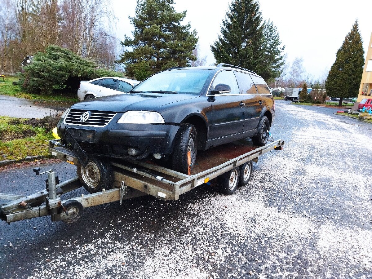 Prodám díly z Volkswagen Passat B 5,5 1.9 TDI 96KW
