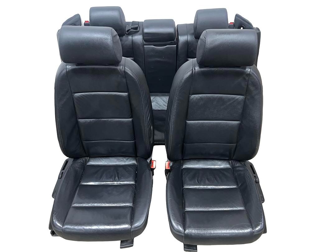 Sedačky černá kůže Audi A6 C6 4F avant r.v. 2006
