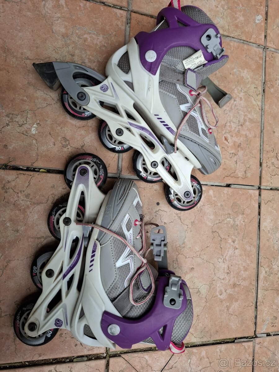 Dětské inline brusle Oxelo vel. 32-35