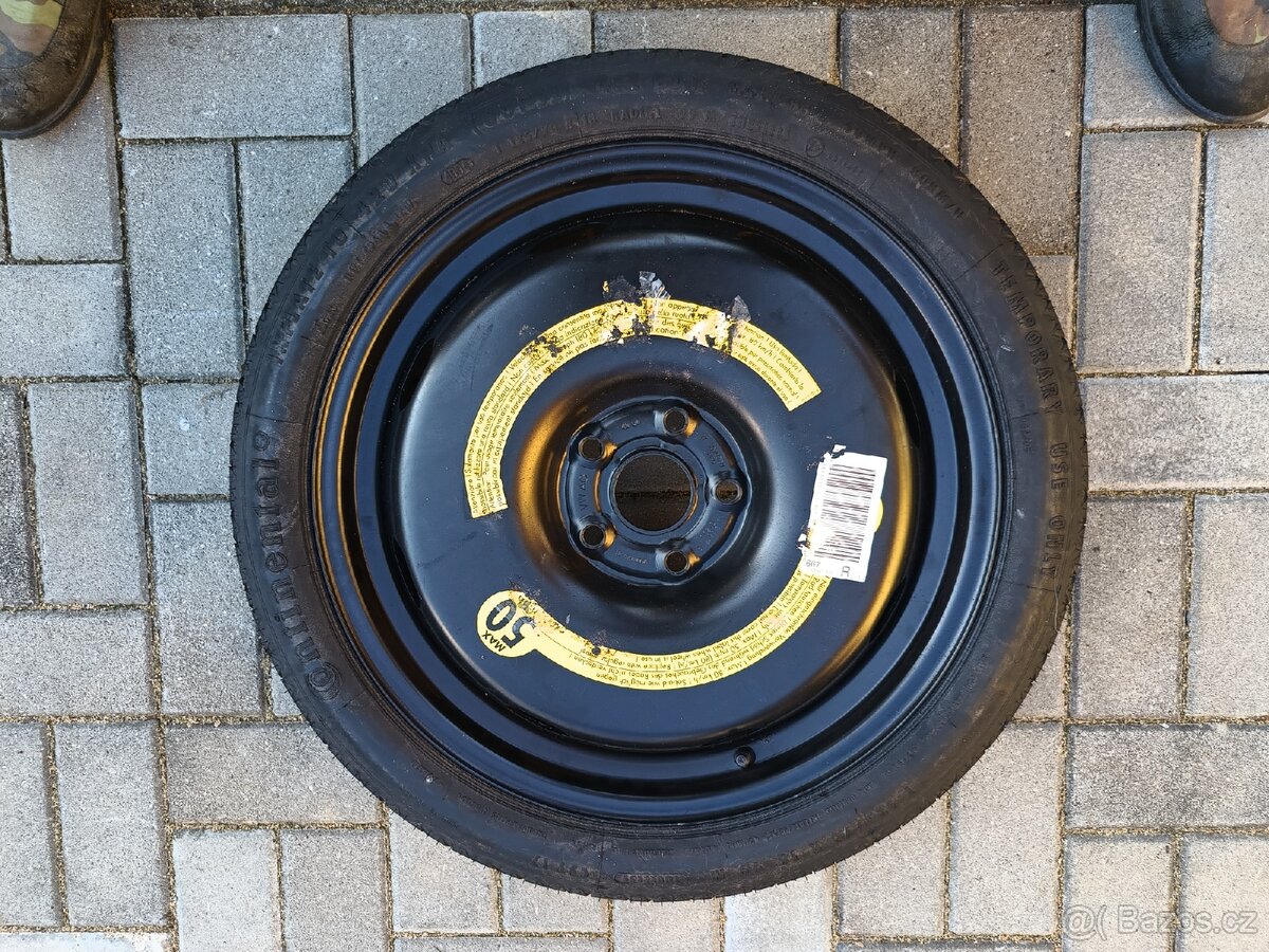 Dojezdovka R18, rezerva, VW Touran