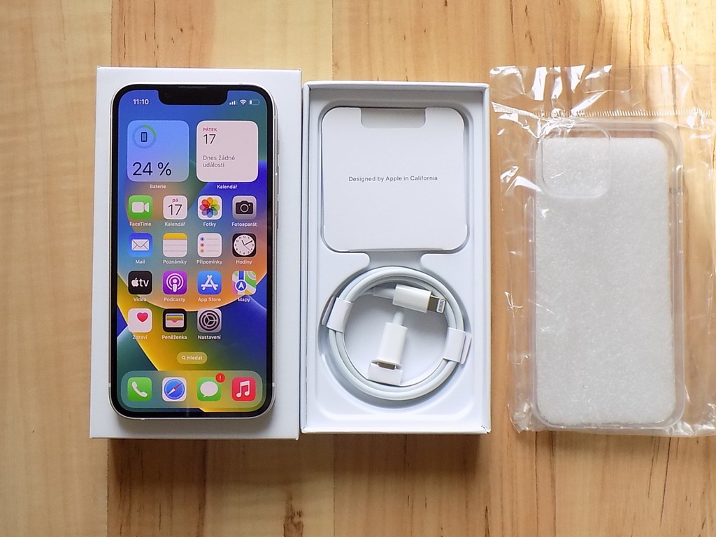 APPLE iPhone 13 mini 128GB White - ZÁRUKA - TOP STAV