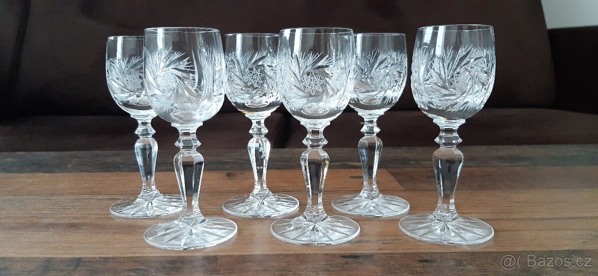 Sklenice na panáka/likér Bohemia Crystal