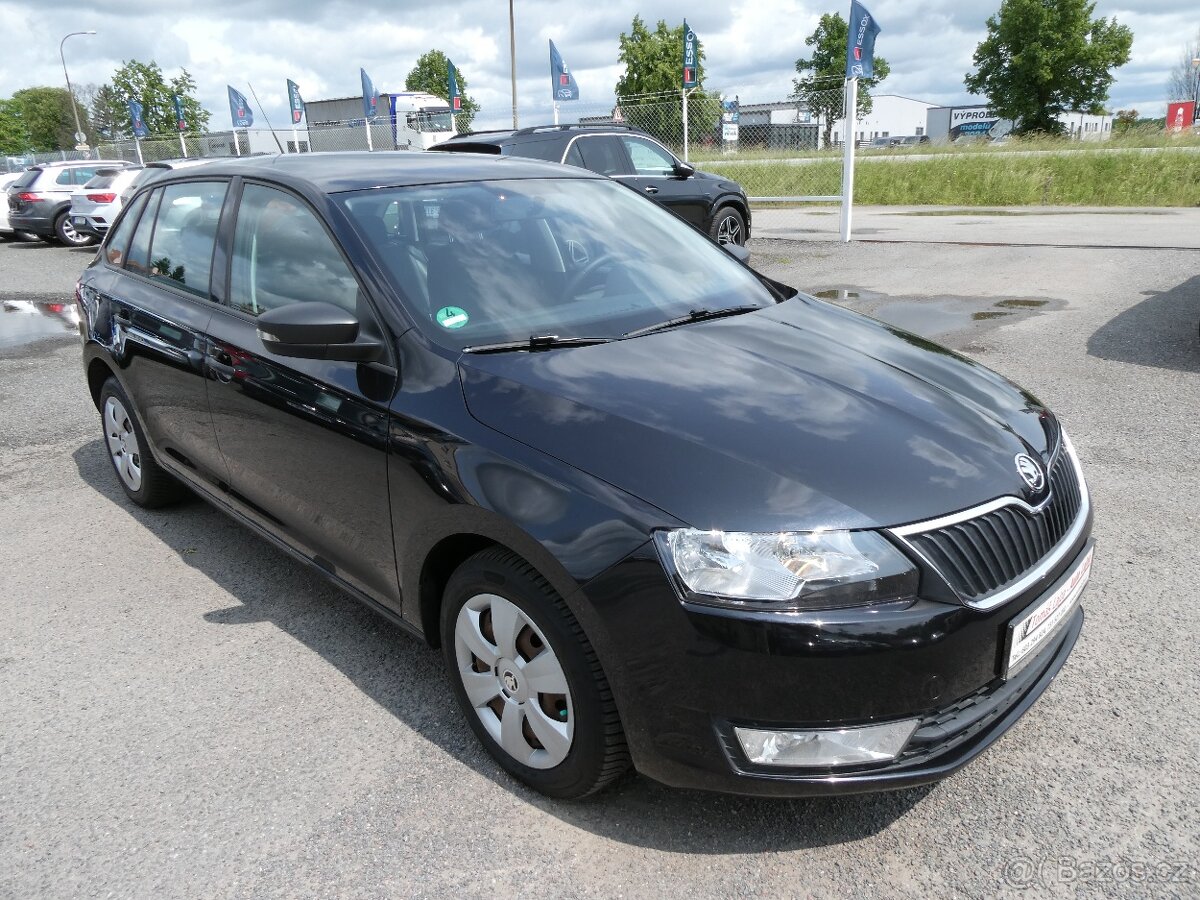 Škoda Rapid 1.2 TSi 66kW 2.majitel, klima