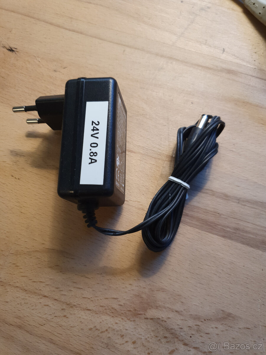 AC/DC napájecí zdroj Mikrotik Ubiquiti LED apod. 24V 800mA