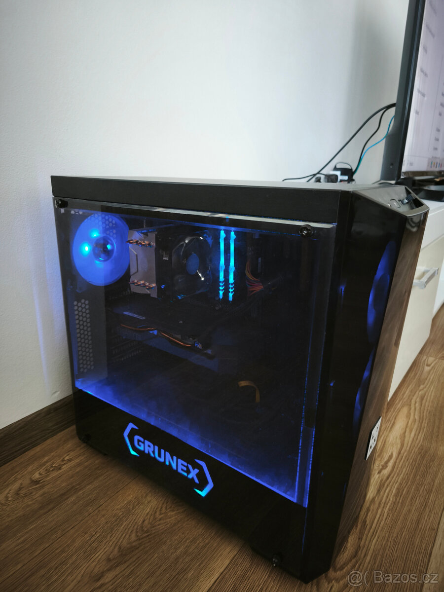 Herní PC – RTX 2060S 8GB, R5-3600, 16 GB RAM, SSD+HDD, Win