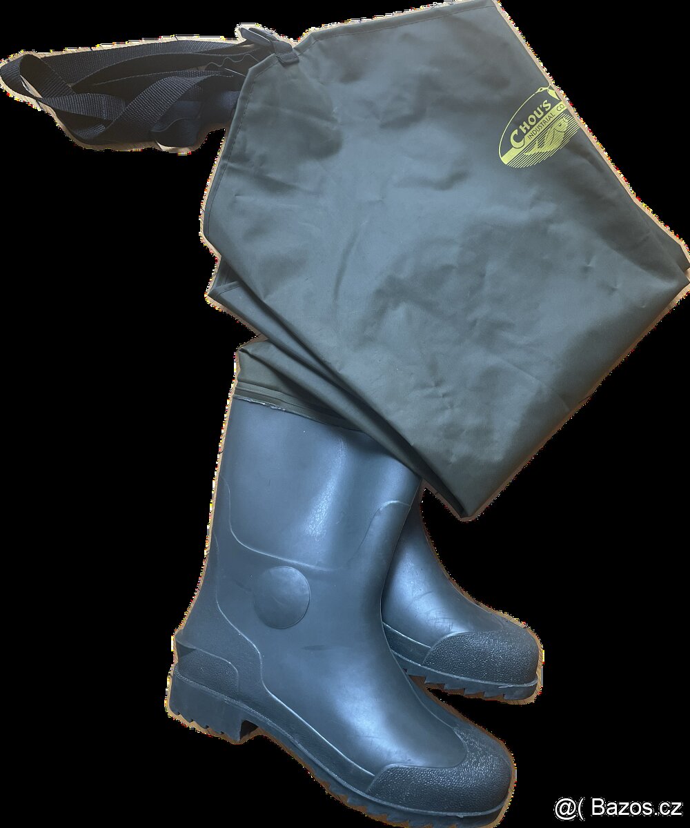Rybářské brodící holínky NEPOŠKOZENÉ velikost 8