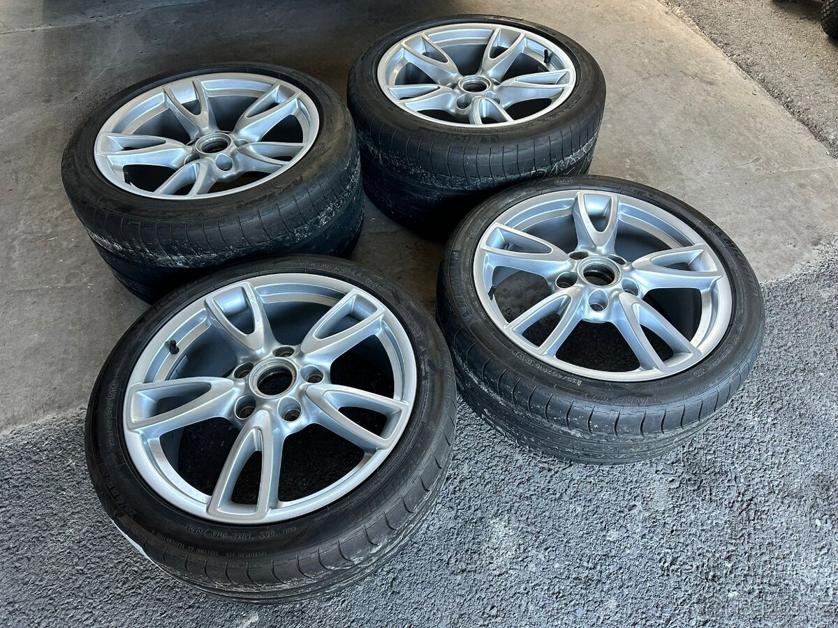 Prodám Porsche kola 5x130 11Jx18 ET51 + 8Jx18 ET 57
