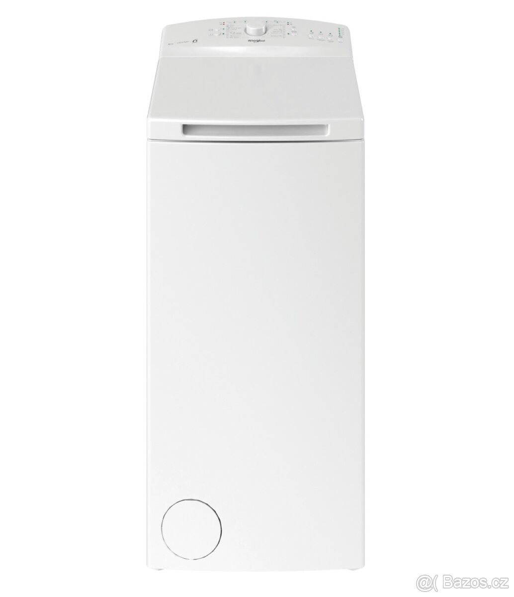 Vrchem plněná pračka Whirlpool