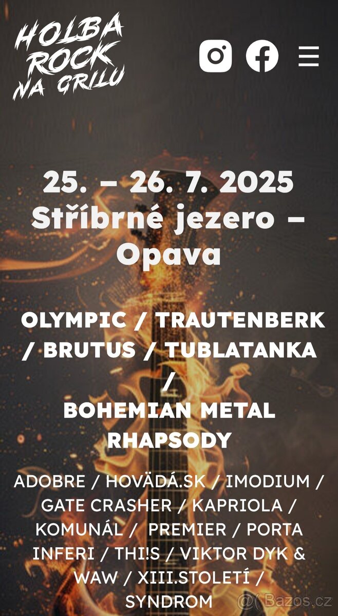 Holba rock na grilu Opava