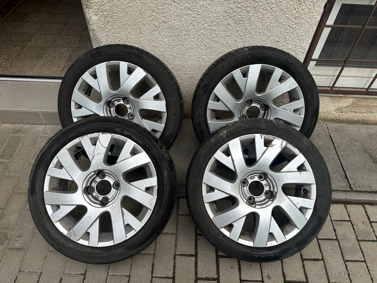 Letní kola r17 4x100