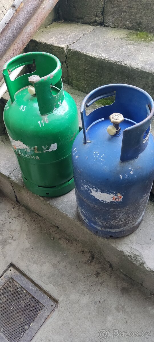 PRODÁM 10KG PROPANBUTANOVOU NÁDOBU