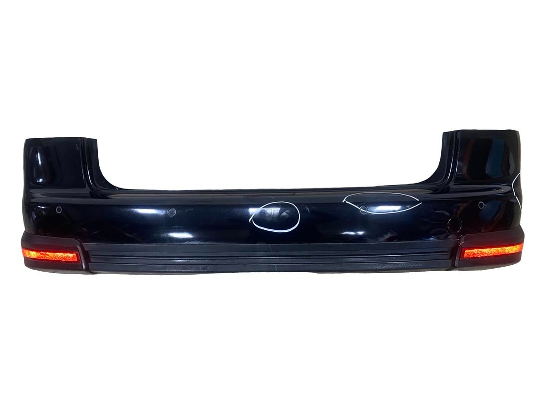 Zadní nárazník černá metalíza LC9X VW Touran 1T2 FL 2007