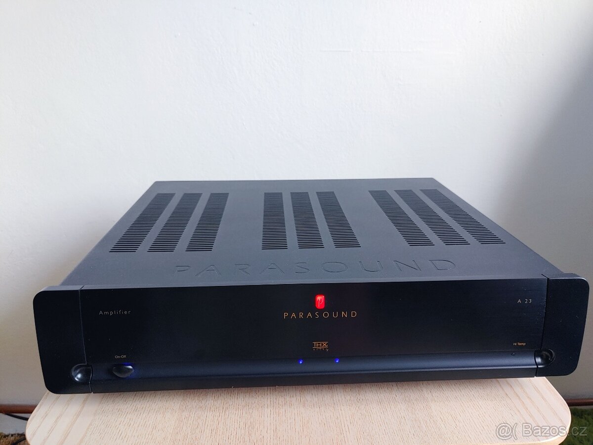 Parasound Halo A23 – výkonný koncový stereo zesilovač