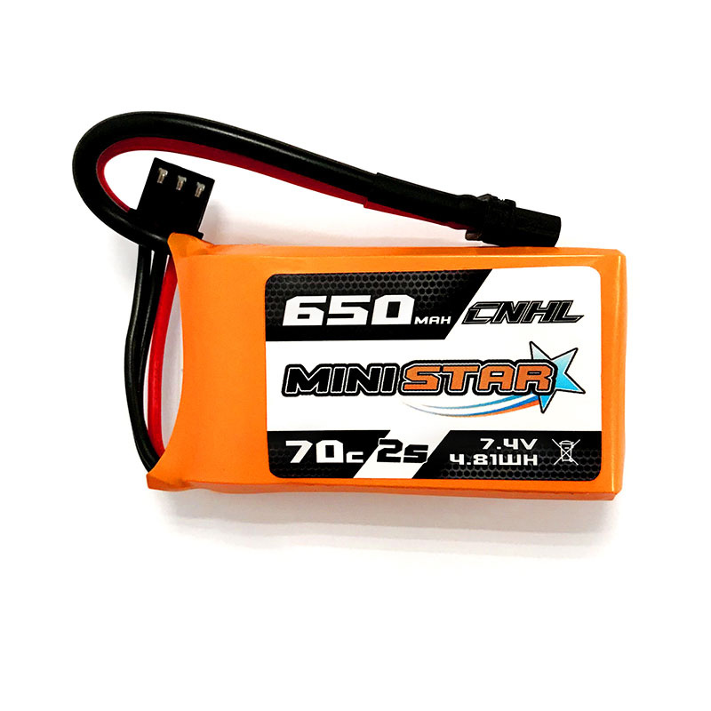Baterie CNHL MiniStar 650mAh 2S / 3S / 4S 70C Doprava ZDARMA