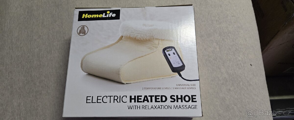 Elektrická vyhřívaná bota s relaxační masáží SM7446
