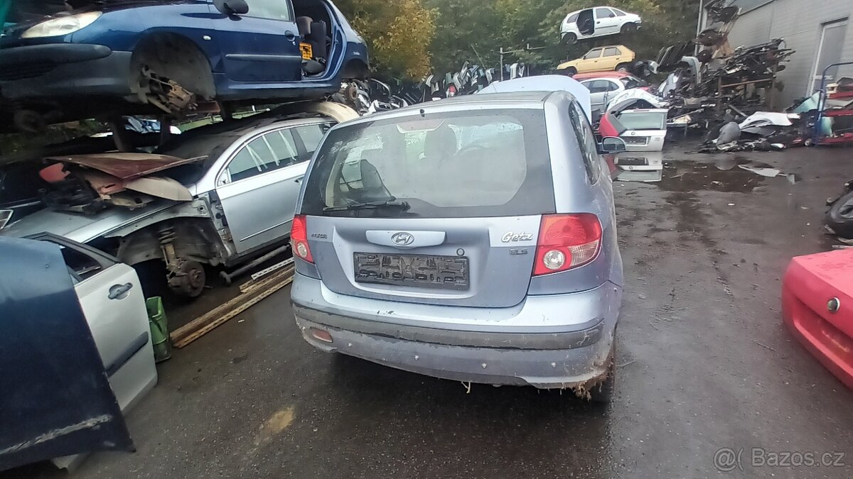 HYUNDAI Getz r.v.2009 1,1 48 KW G4hg najeto 100000km