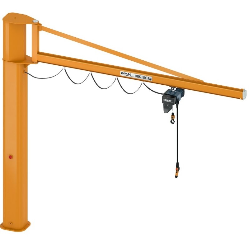 stlpový žeriav Demag 500 kg - 6 m